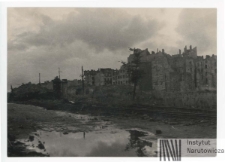 Warszawa, zrujnowana Marszałkowska